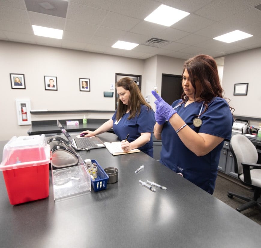 EBO MD provider reviewing chronic care plan with patient in Southeast Missouri